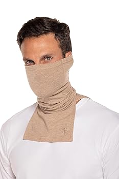Coolibar UPF 50+ Men's Women's Key West Sun Neck Gaiter